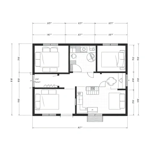 2. 실무자가 분석하는 건축 평면도의 세 가지 핵심 요소