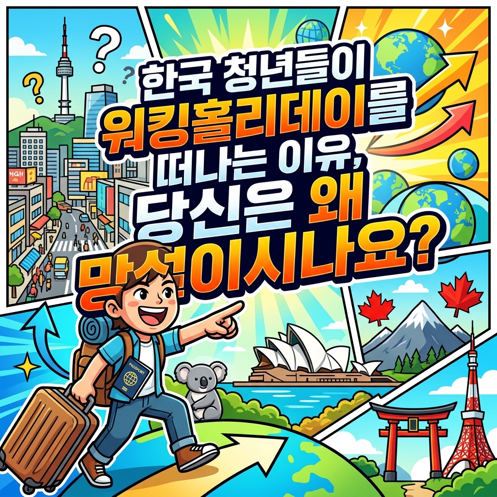한국 청년 워홀 떠나는 이유, 당신은 왜 망설이나요