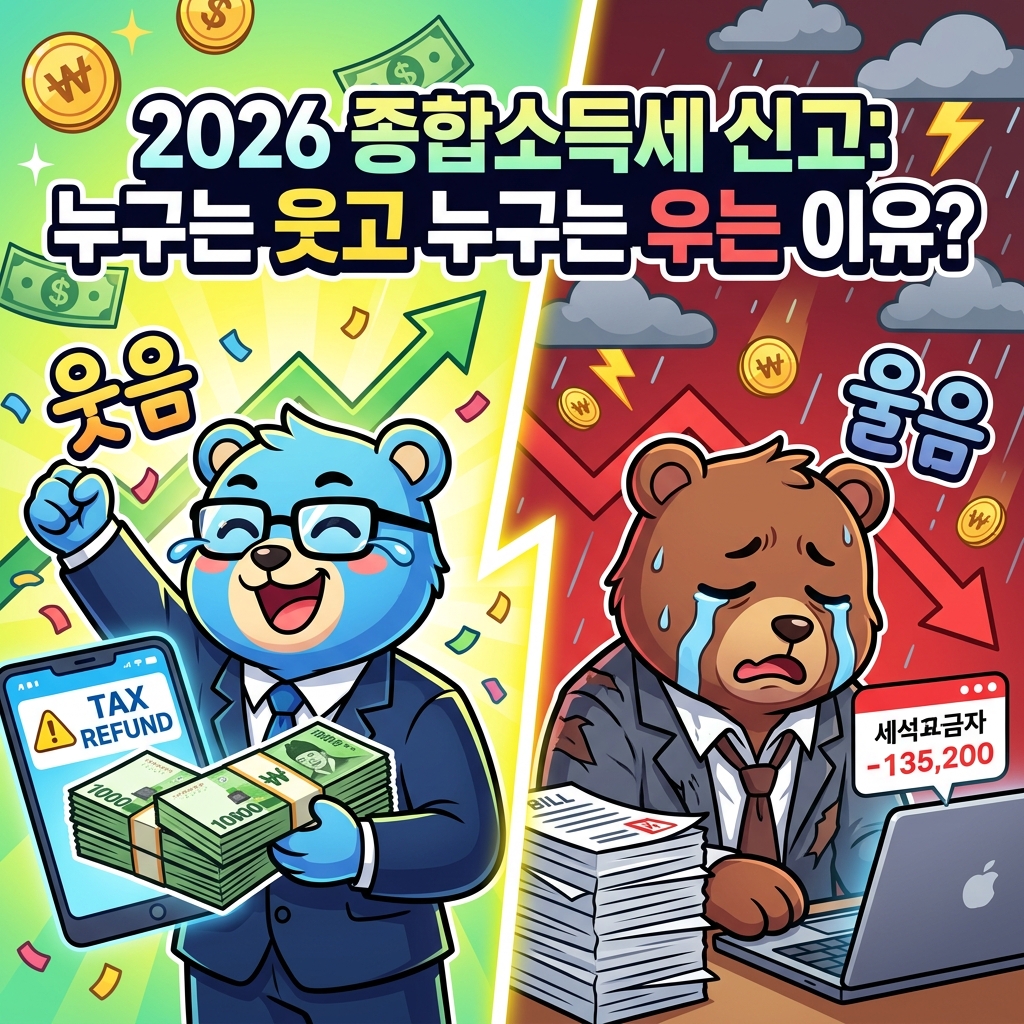 2026년 종합소득세 신고, 왜 누구는 웃고 누구는 울까?