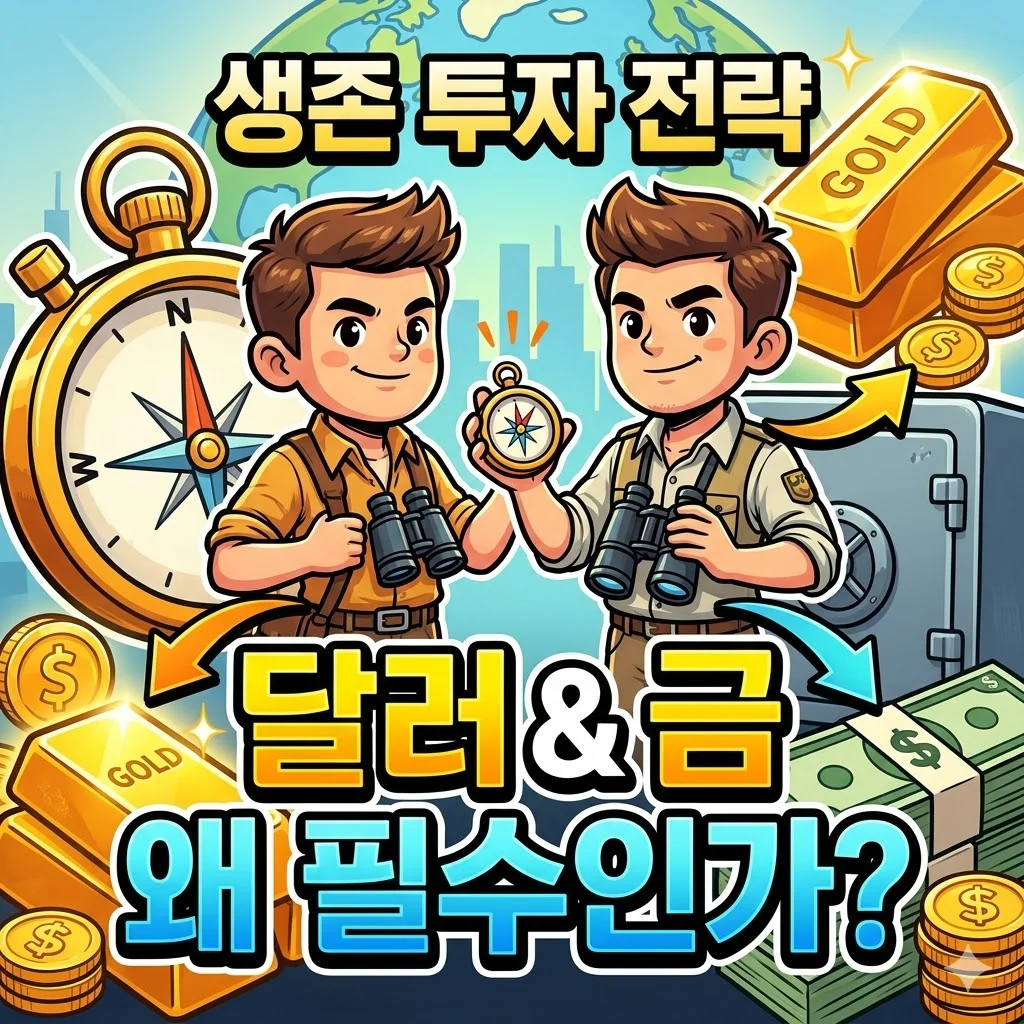 생존 투자 전략, 달러와 금은 왜 필수인가
