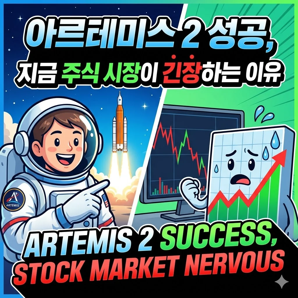 아르테미스2 성공, 지금 주식 시장이 긴장하는 이유