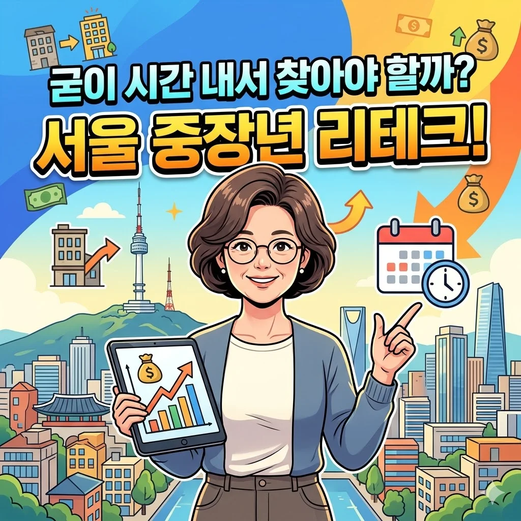 서울 중장년 리테크, 굳이 시간 내서 찾아야 할까?