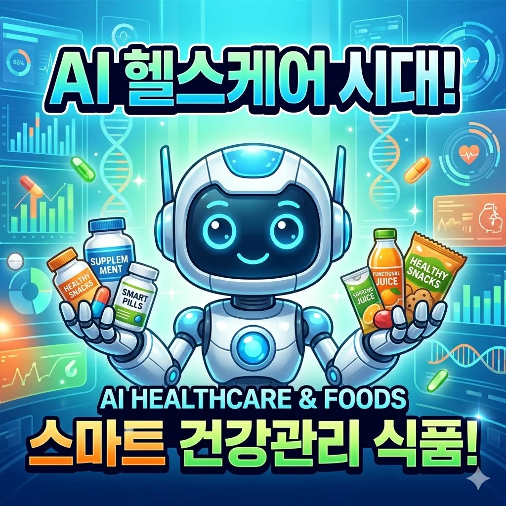 AI 헬스케어 시대, 당신의 건강관리 식품은 어디까지 왔나?