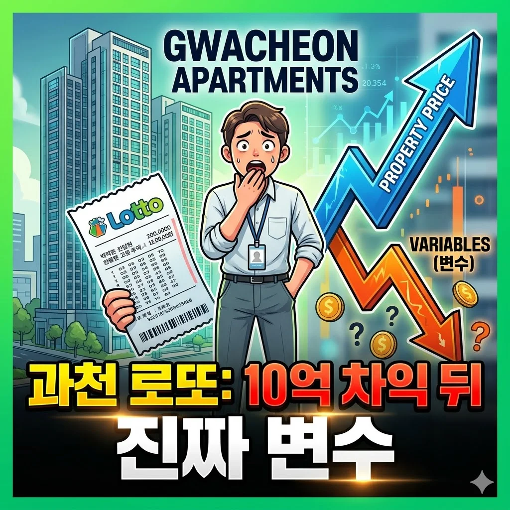 과천 로또, 10억 차익 뒤에 숨겨진 진짜 변수