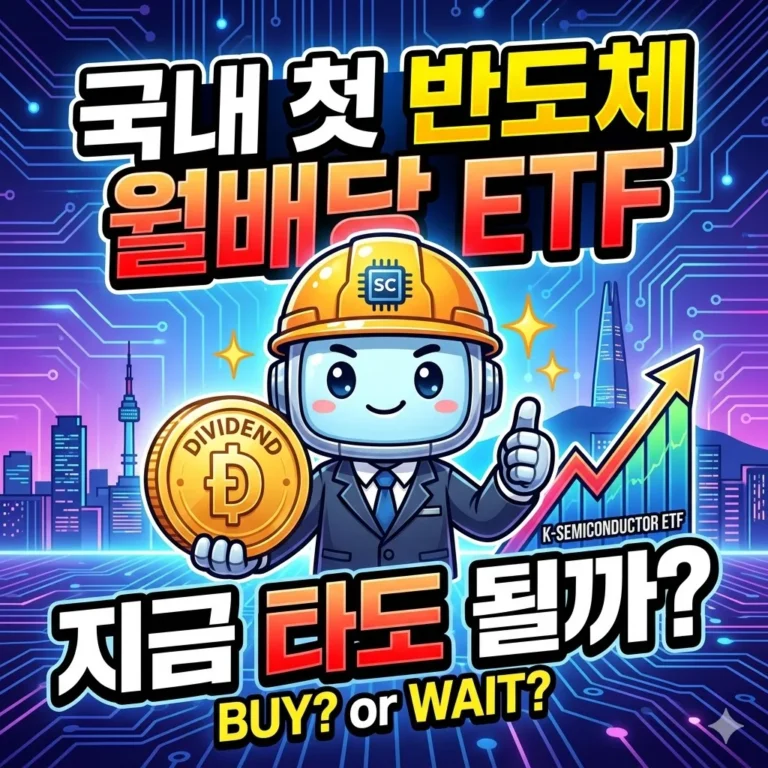 국내 첫 반도체 월배당 ETF, 지금 타도 될까?