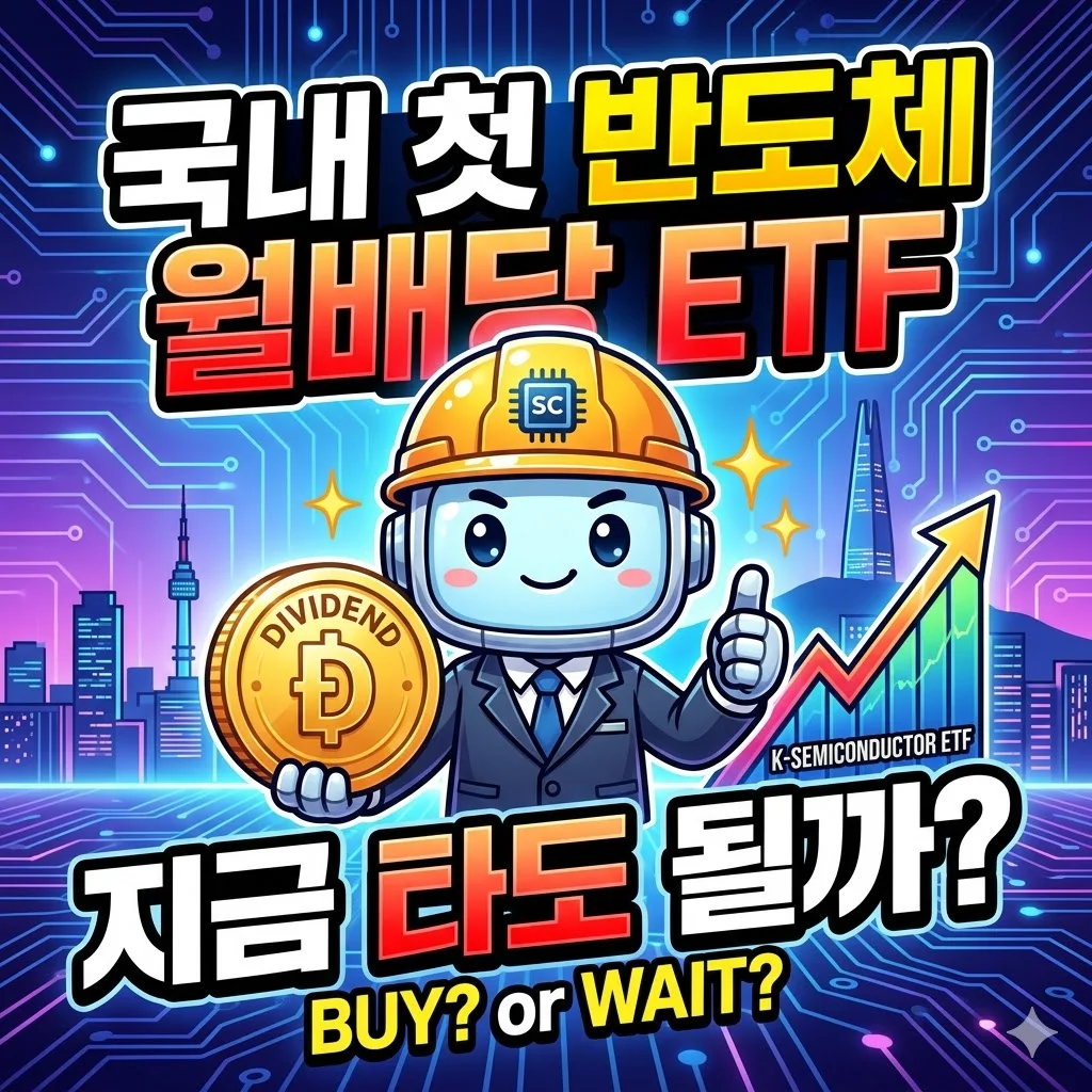 국내 첫 반도체 월배당 ETF, 지금 타도 될까?