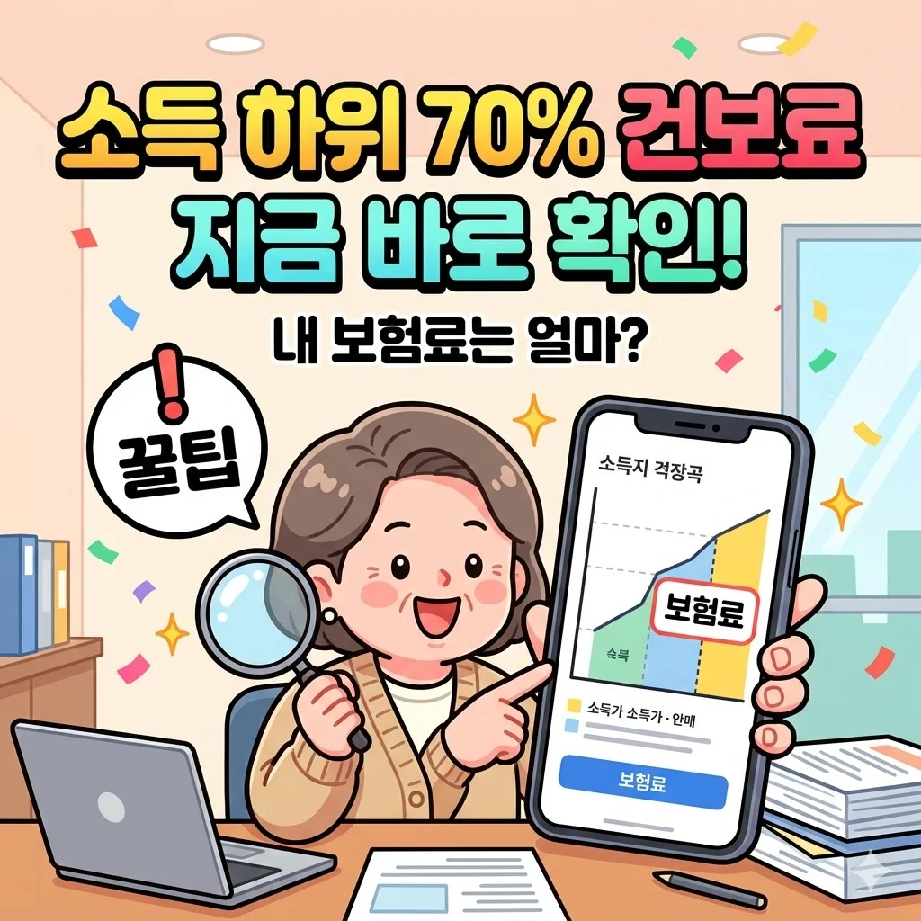 소득 하위 70% 건보료 기준, 지금 바로 확인해야 할 이유