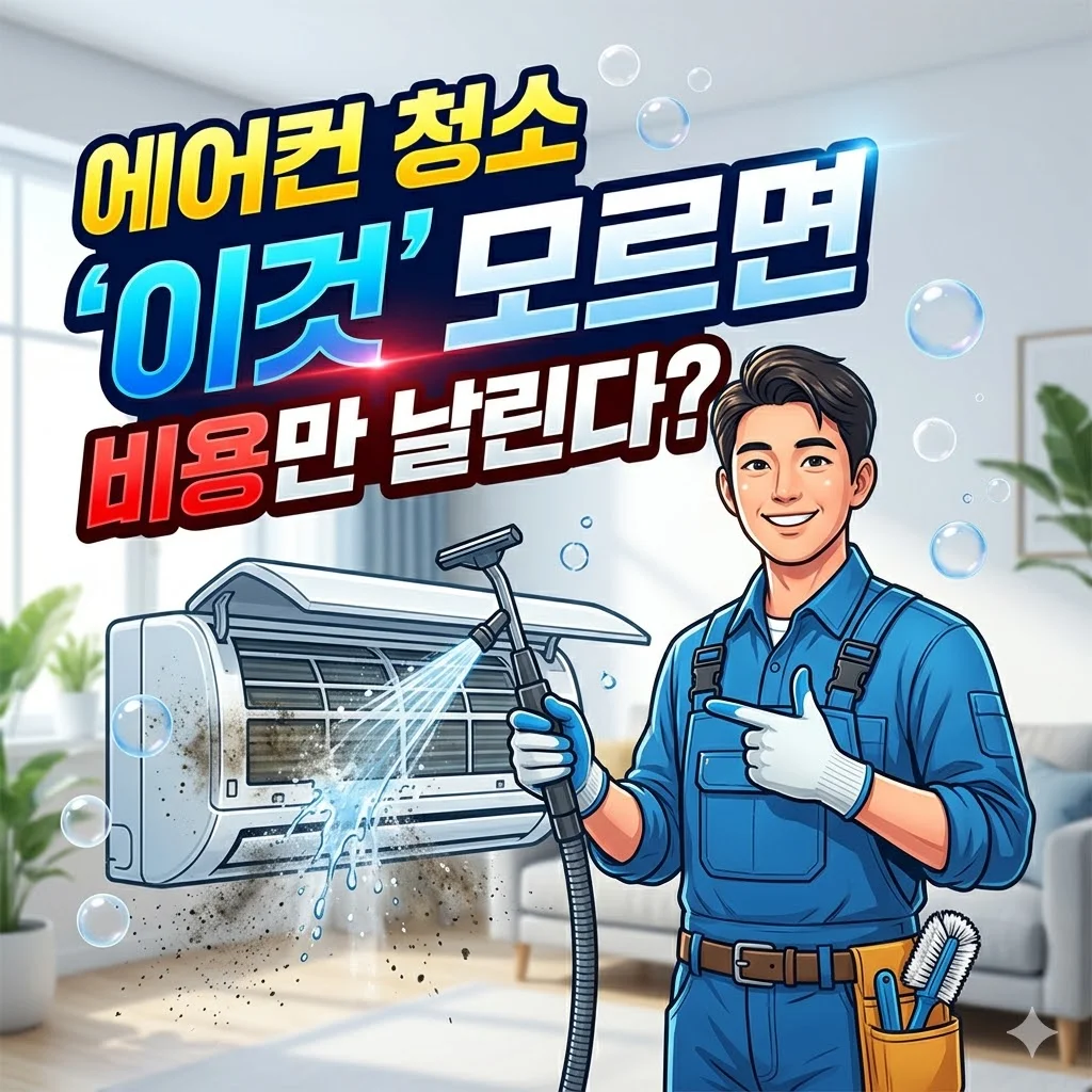 에어컨 청소, '이것' 모르면 비용만 날린다?
