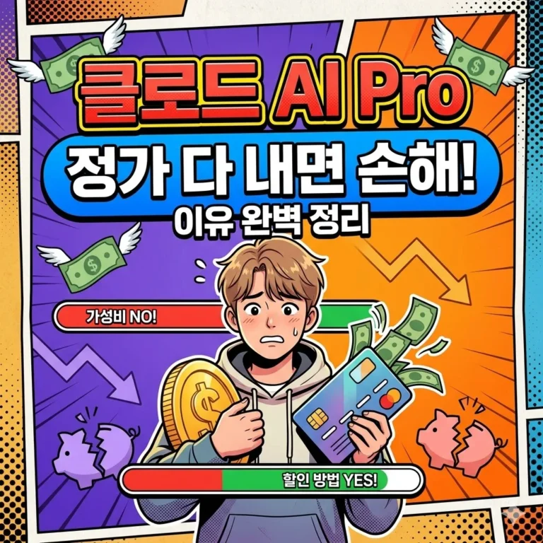 클로드 AI Pro 요금제, 정가 다 내고 쓰면 손해인 이유