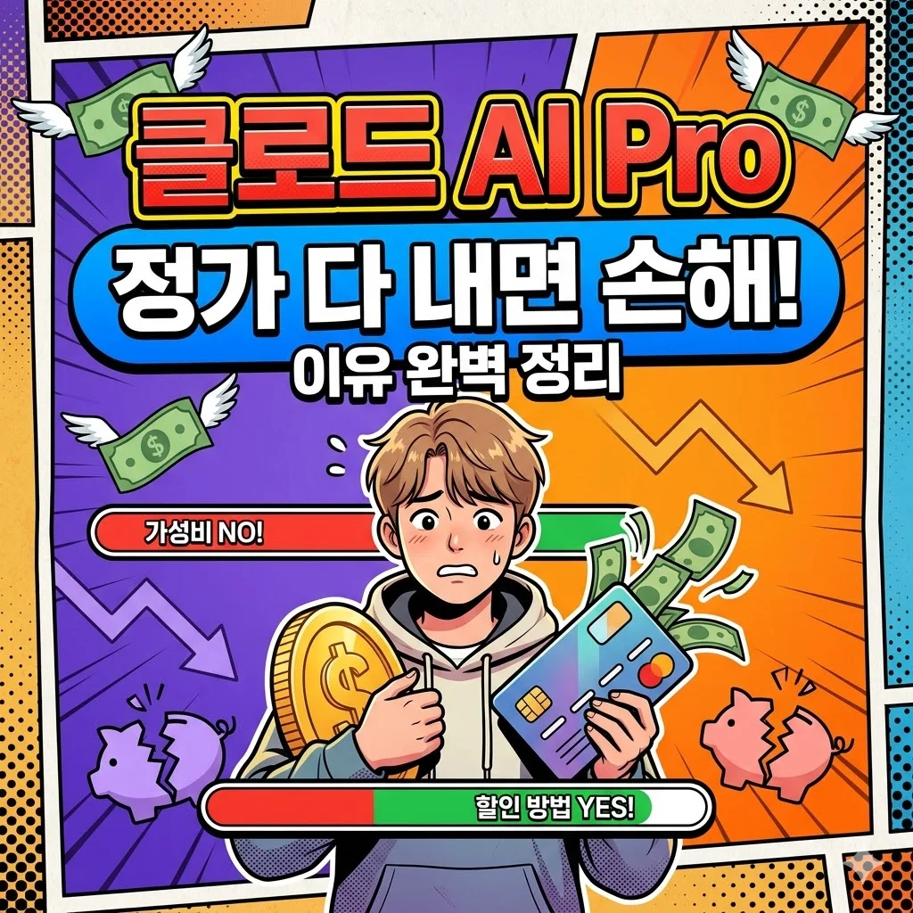 클로드 AI Pro 요금제, 정가 다 내고 쓰면 손해인 이유