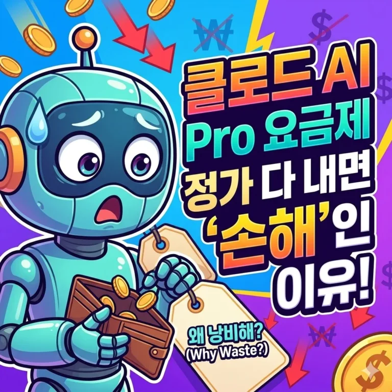 클로드 AI Pro 요금제, 정가 다 내고 쓰면 손해인 이유