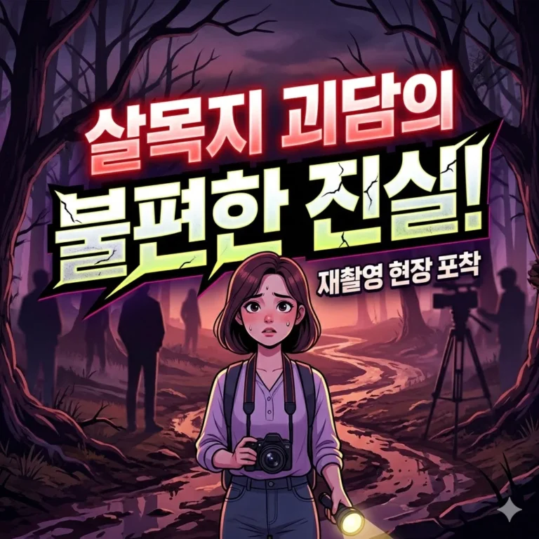 살목지 재촬영 현장, 괴담 뒤에 숨겨진 불편한 진실